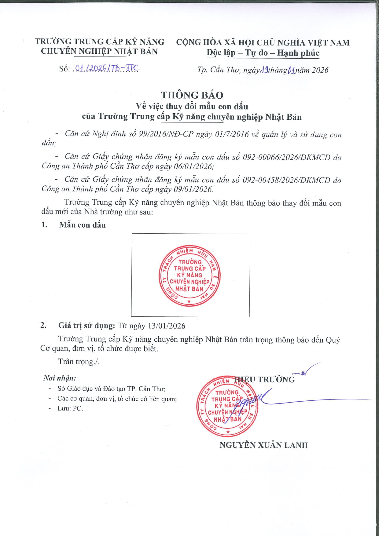Trường Trung cấp Kỹ năng Chuyên nghiệp Nhật Bản