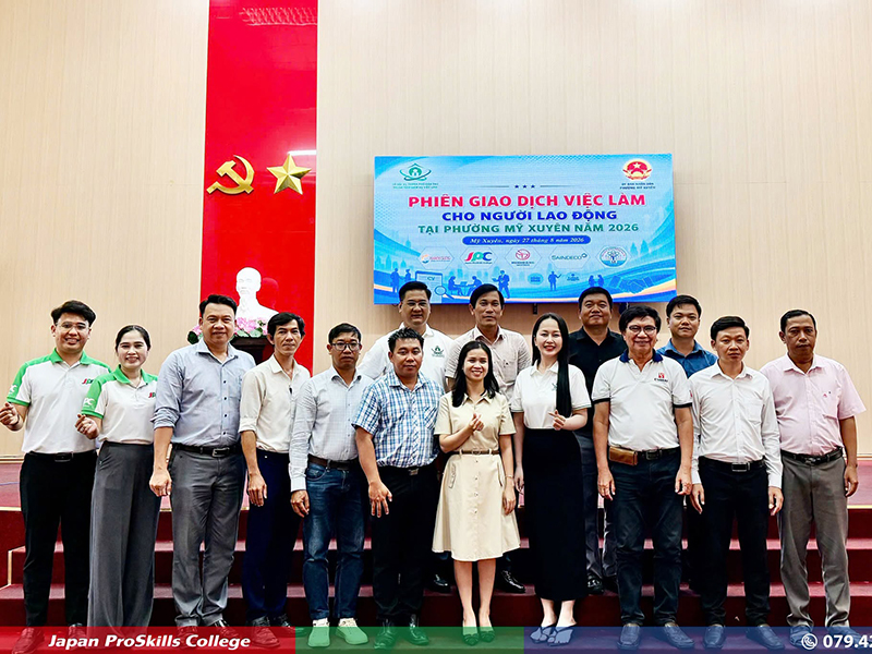 JPC đồng hành cùng Phiên giao dịch việc làm năm 2026 dành Cho Người Lao Động Phường Mỹ Xuyên